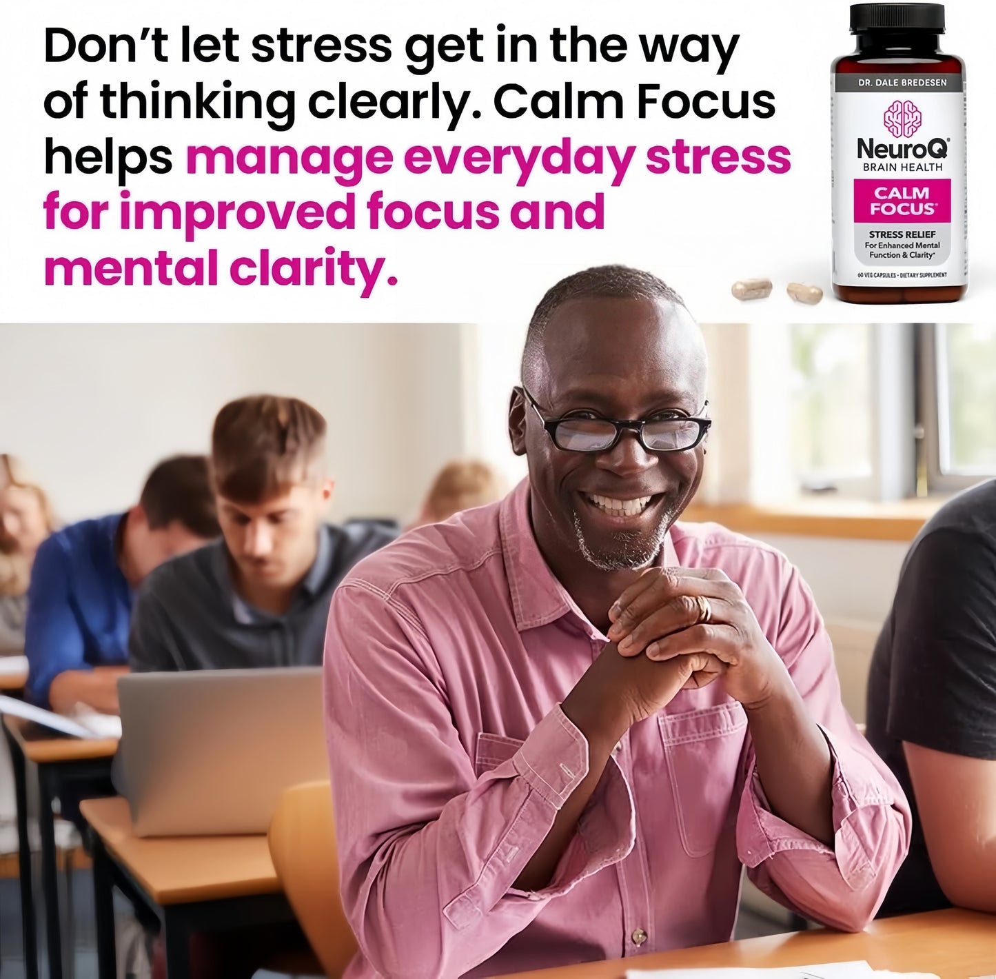NeuroQ Calm Focus Capsules